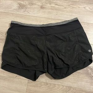 Lululemon run shorts